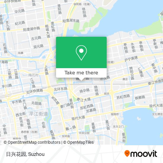 日兴花园 map