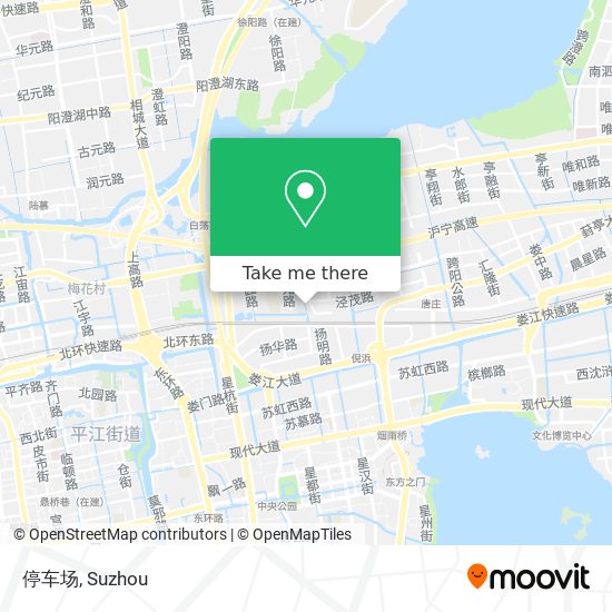 停车场 map