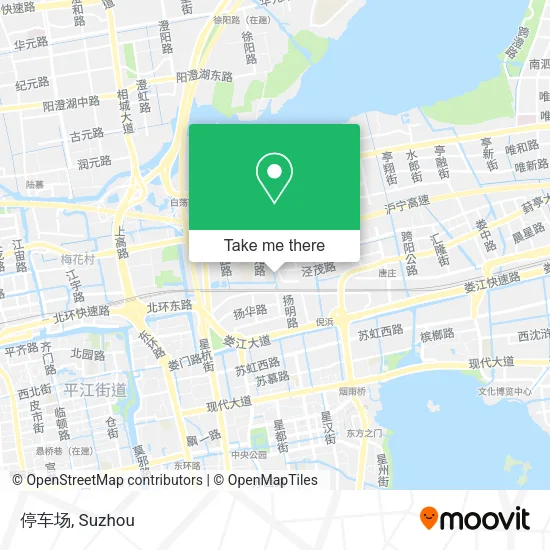 停车场 map