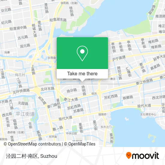 泾园二村-南区 map
