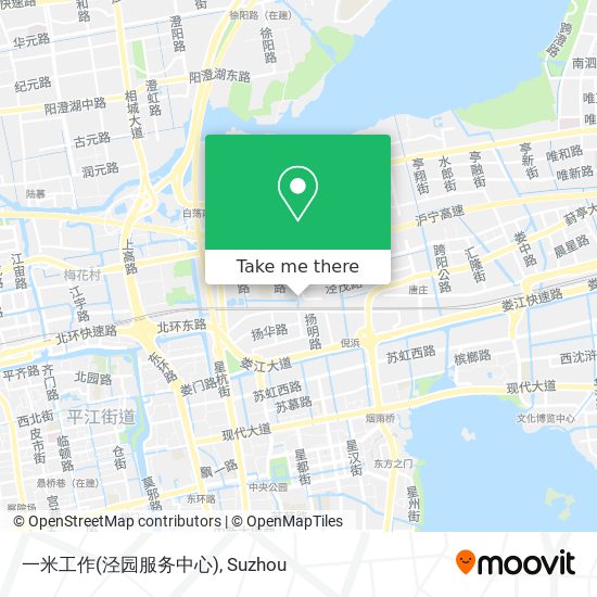一米工作(泾园服务中心) map