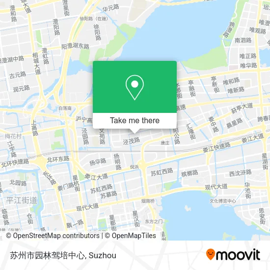 苏州市园林驾培中心 map