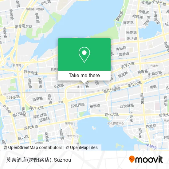 莫泰酒店(跨阳路店) map