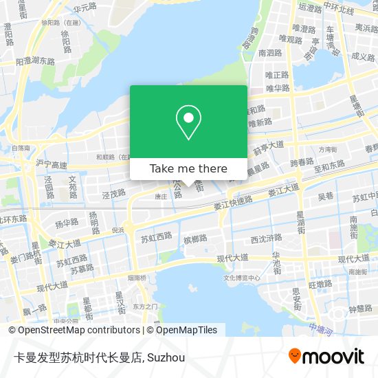 卡曼发型苏杭时代长曼店 map
