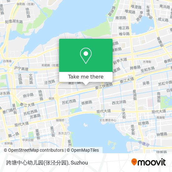 跨塘中心幼儿园(张泾分园) map