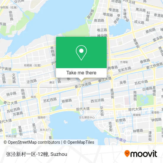 张泾新村一区-12幢 map