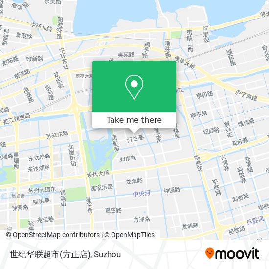 世纪华联超市(方正店) map