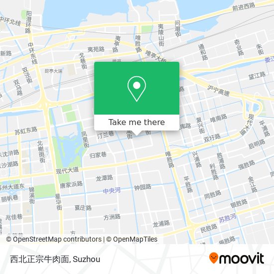 西北正宗牛肉面 map