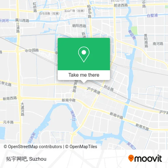 拓宇网吧 map