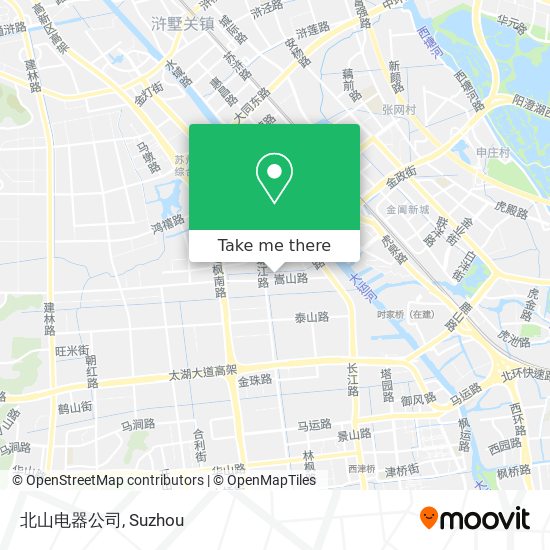 北山电器公司 map