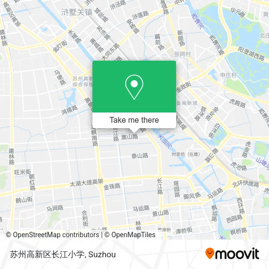 苏州高新区长江小学 map