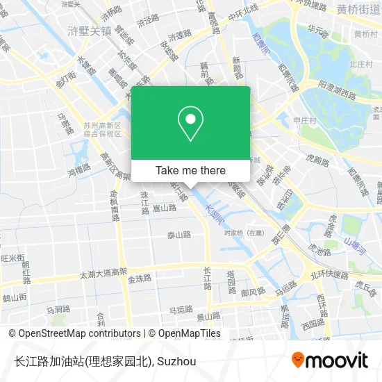 长江路加油站(理想家园北) map