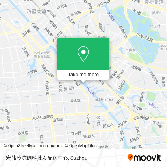 宏伟冷冻调料批发配送中心 map