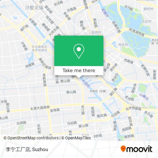 李宁工厂店 map