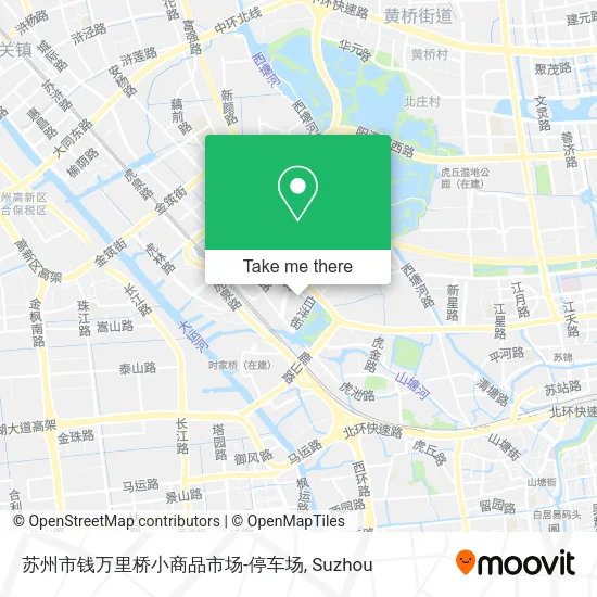 苏州市钱万里桥小商品市场-停车场 map