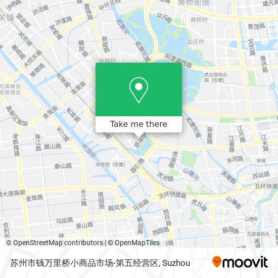 苏州市钱万里桥小商品市场-第五经营区 map