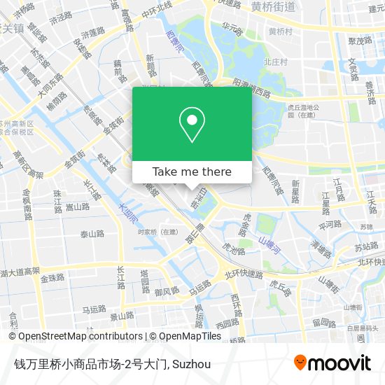 钱万里桥小商品市场-2号大门 map