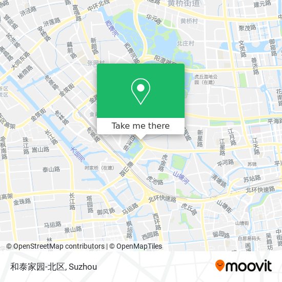 和泰家园-北区 map