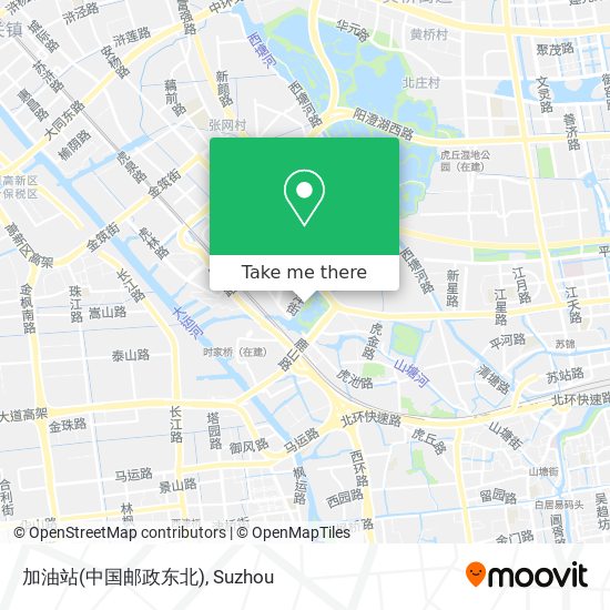 加油站(中国邮政东北) map