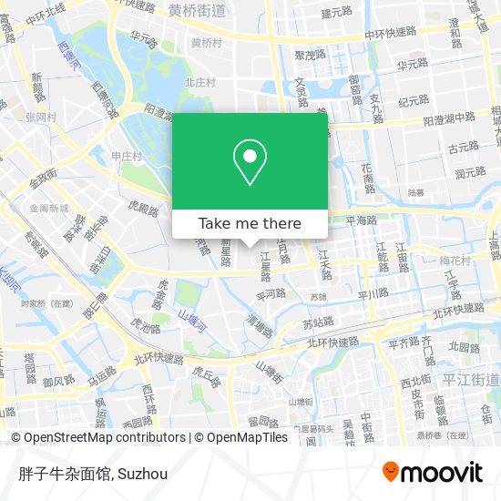 胖子牛杂面馆 map