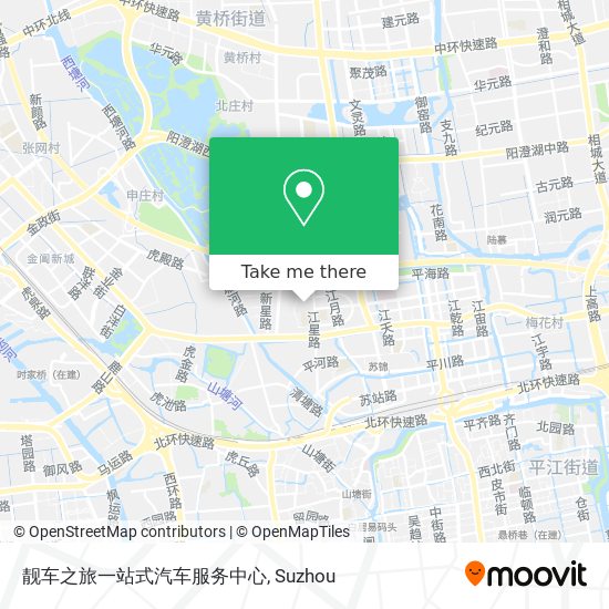 靓车之旅一站式汽车服务中心 map