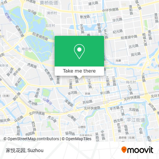 家悦花园 map