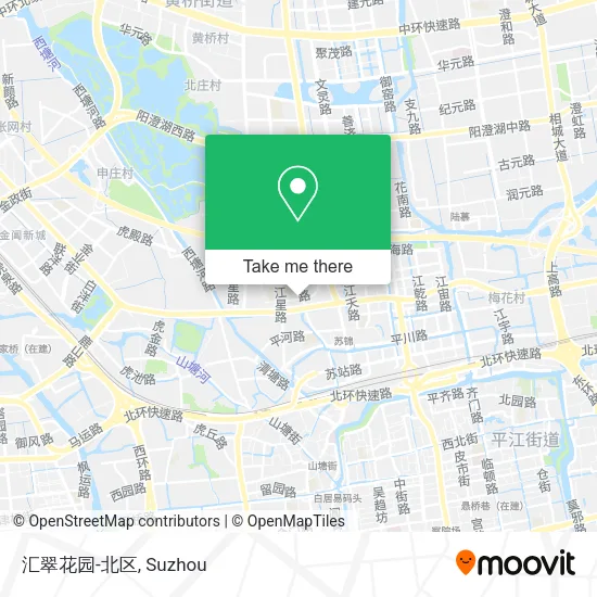 汇翠花园-北区 map