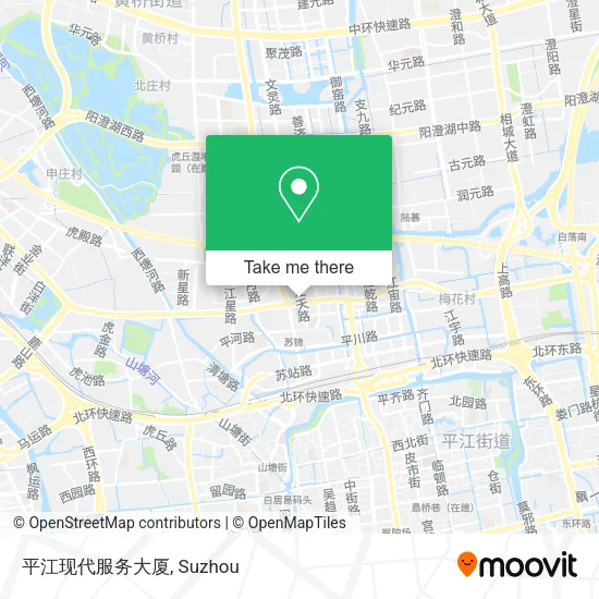平江现代服务大厦 map