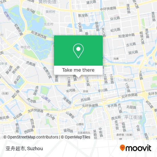 亚舟超市 map