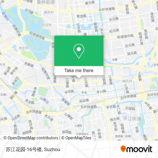 苏江花园-16号楼 map