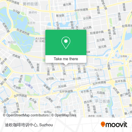 迪欧咖啡培训中心 map