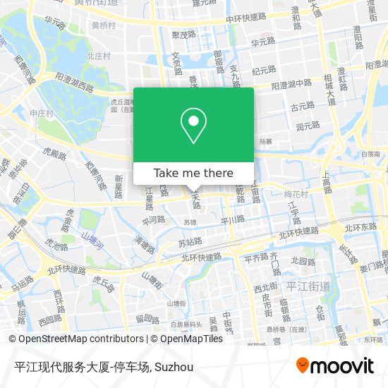 平江现代服务大厦-停车场 map