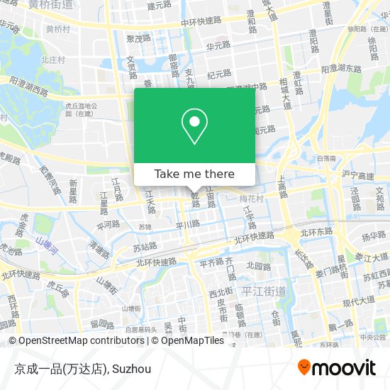 京成一品(万达店) map