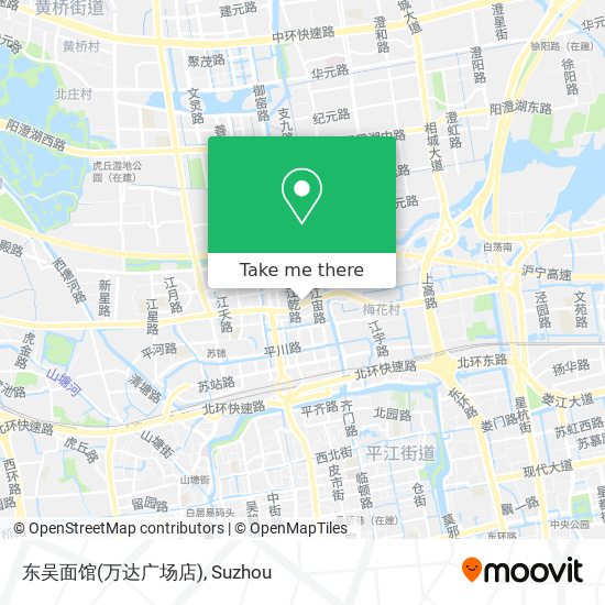 东吴面馆(万达广场店) map