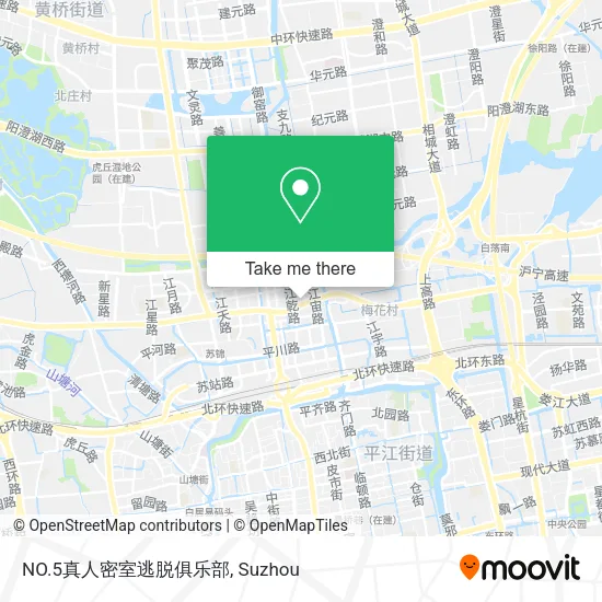 NO.5真人密室逃脱俱乐部 map