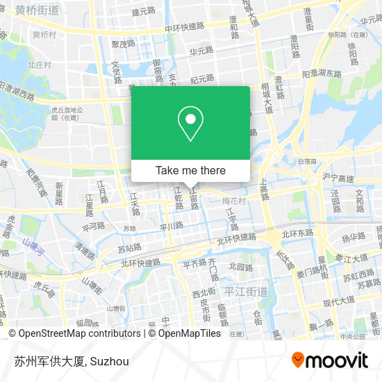 苏州军供大厦 map