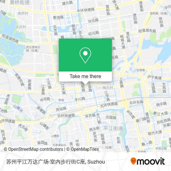 苏州平江万达广场-室内步行街C座 map