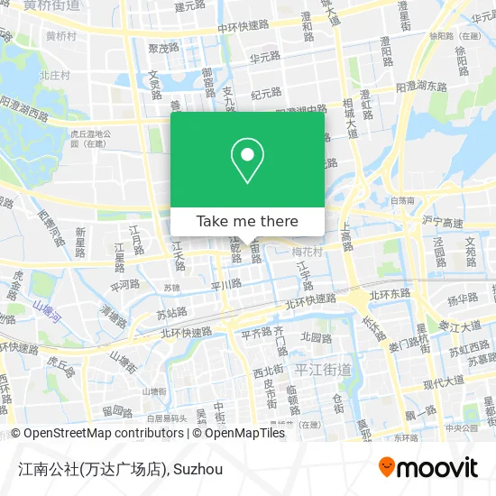 江南公社(万达广场店) map