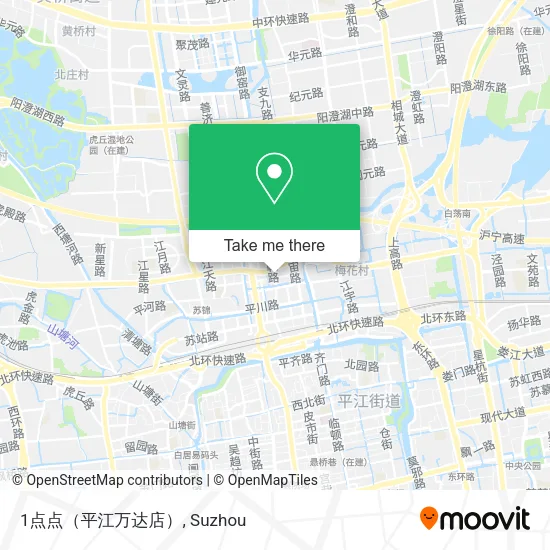 1点点（平江万达店） map