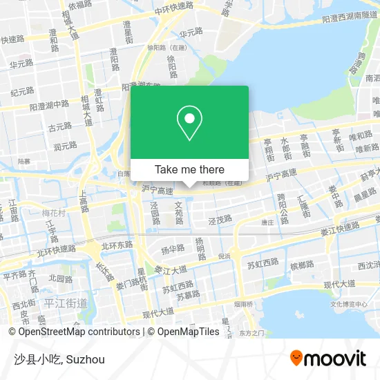 沙县小吃 map