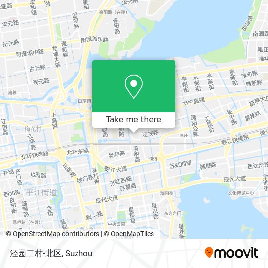 泾园二村-北区 map