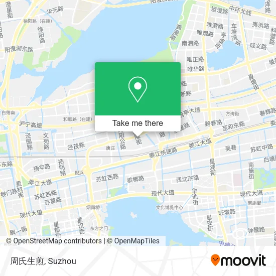 周氏生煎 map