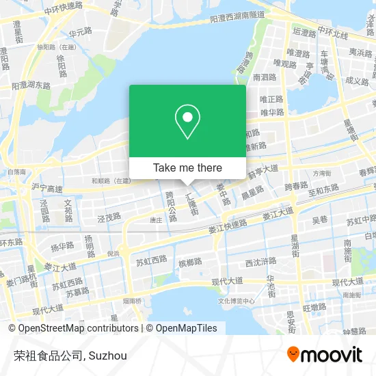 荣祖食品公司 map