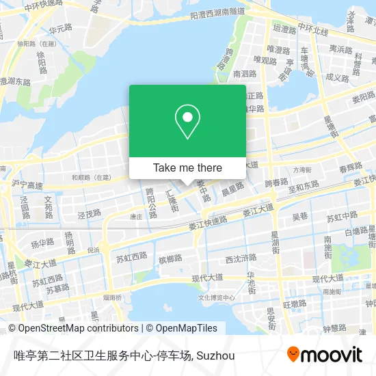 唯亭第二社区卫生服务中心-停车场 map
