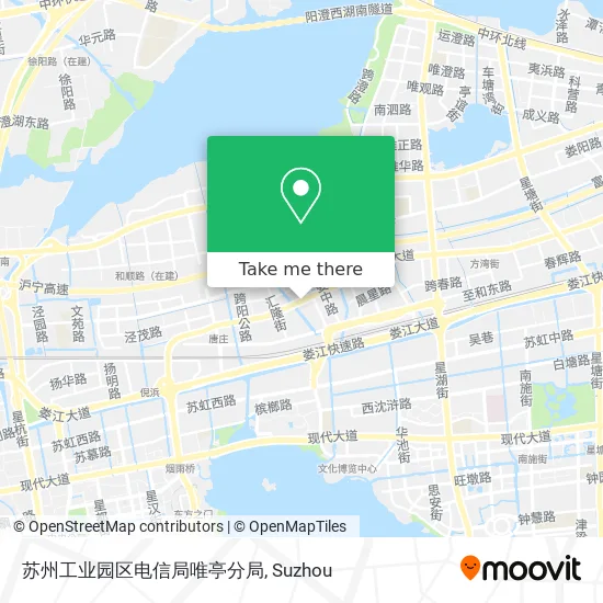 苏州工业园区电信局唯亭分局 map
