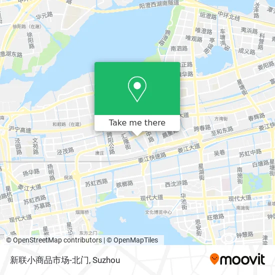 新联小商品市场-北门 map