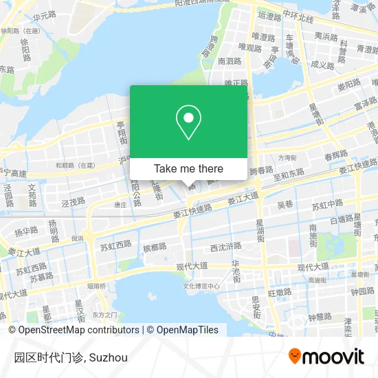 园区时代门诊 map