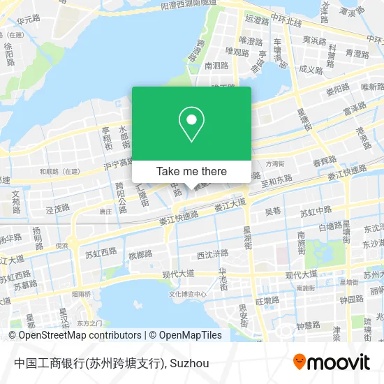 中国工商银行(苏州跨塘支行) map