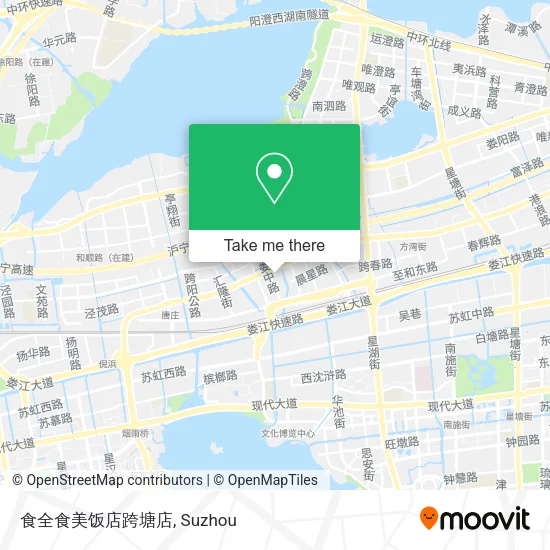 食全食美饭店跨塘店 map