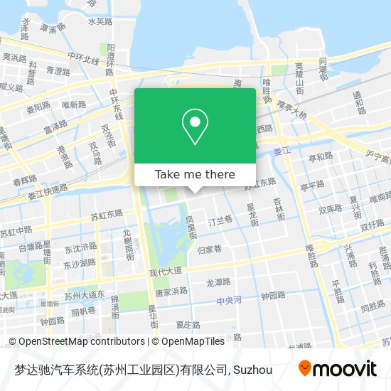 梦达驰汽车系统(苏州工业园区)有限公司 map